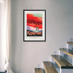 Ezposterprints - Kepler-186f -Where the Grass is Always Redder On The Other Side - 16x24 ambiance display photo sample