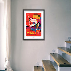 Ezposterprints - Mars - Visit The Historic Sites - Multiple Tours Available - 16x24 ambiance display photo sample