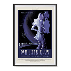 Ezposterprints - PSO J318.5-22 - The Planet With No Star Where the Nightlife Never Ends ambiance display photo sample