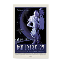 Ezposterprints - PSO J318.5-22 - The Planet With No Star Where the Nightlife Never Ends