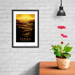 Ezposterprints - Titan - Ride The Tides Through The Throat Of Kraken - 08x12 ambiance display photo sample