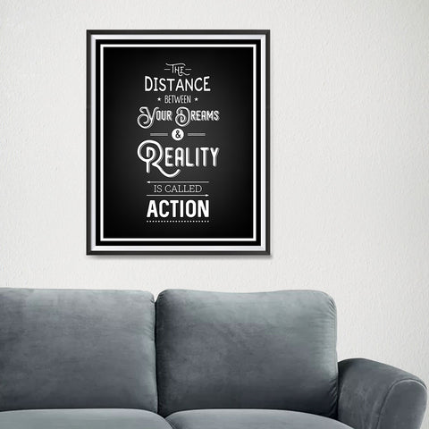 Ezposterprints - The Distance Between Your Dreams - 16x20 ambiance display photo sample