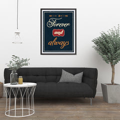 Ezposterprints - Foreever and Always - 24x32 ambiance display photo sample