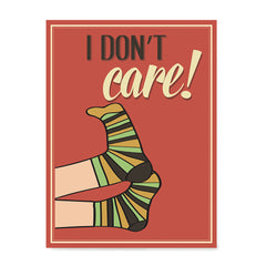 Ezposterprints - I Don't Care!