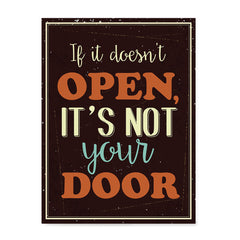 Ezposterprints - If it doesn't open, it's not your door