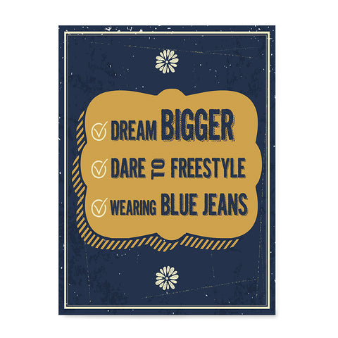 Ezposterprints - Wearing Blue Jeans
