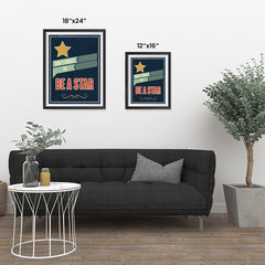 Ezposterprints - Don't Forget To Be A Star ambiance display photo sample