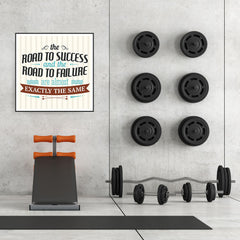 Ezposterprints - The Road To Success And The Road To Failure Are Almost Exactly The Same - 32x32 ambiance display photo sample
