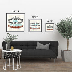 Ezposterprints - The Road To Success And The Road To Failure Are Almost Exactly The Same ambiance display photo sample