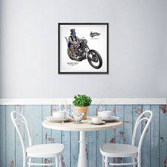 Ezposterprints - American Legends Skull Riders - 16x16 ambiance display photo sample