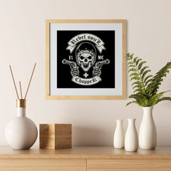 Ezposterprints - Rebel Soul Skull Riders - 12x12 ambiance display photo sample