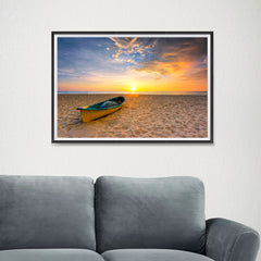 Ezposterprints - Fishing Boat - 24x16 ambiance display photo sample