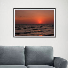 Ezposterprints - Orange - 24x16 ambiance display photo sample