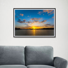 Ezposterprints - Scenery Lake - 24x16 ambiance display photo sample