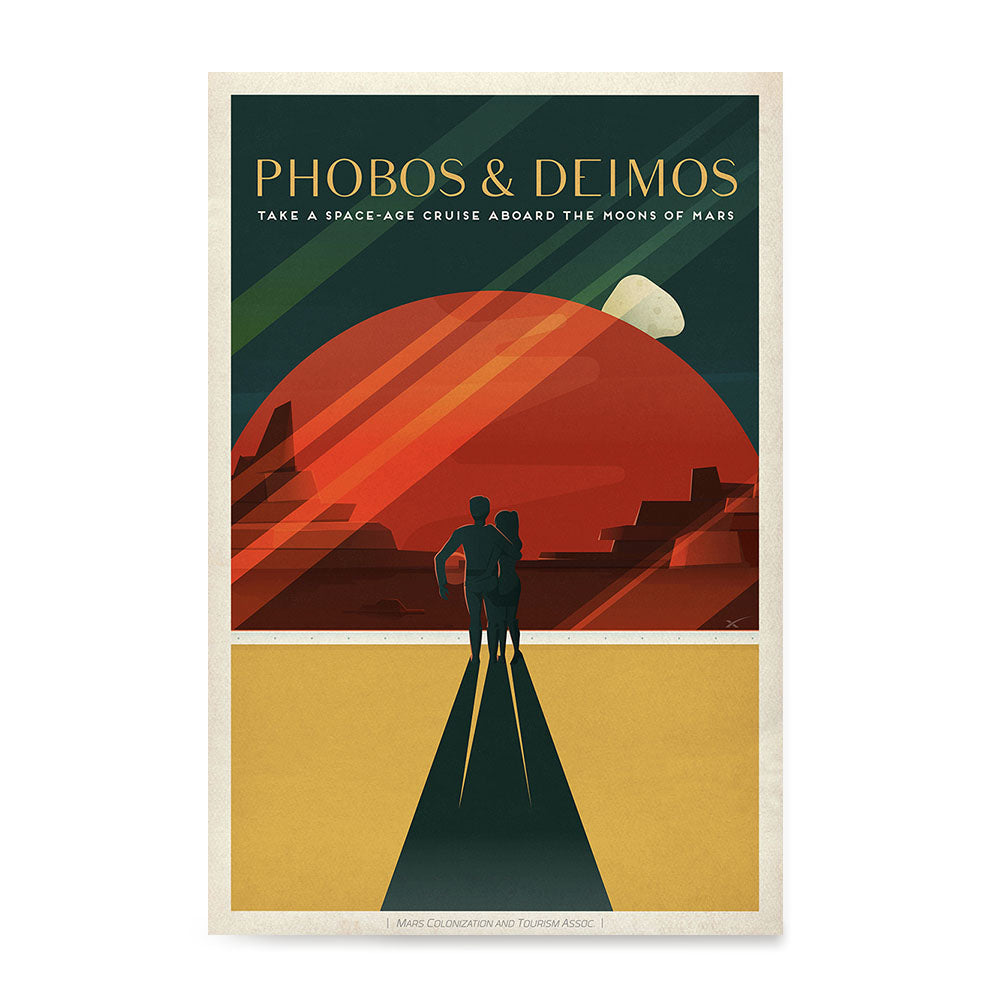 Ezposterprints - Phobos and Deimos