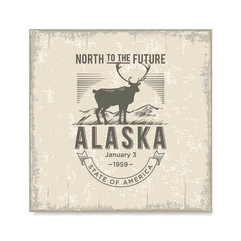 Ezposterprints - Alaska (AK) State Icon