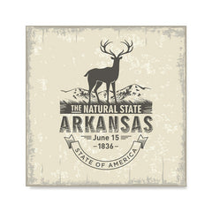Ezposterprints - Arkansas (AR) State Icon