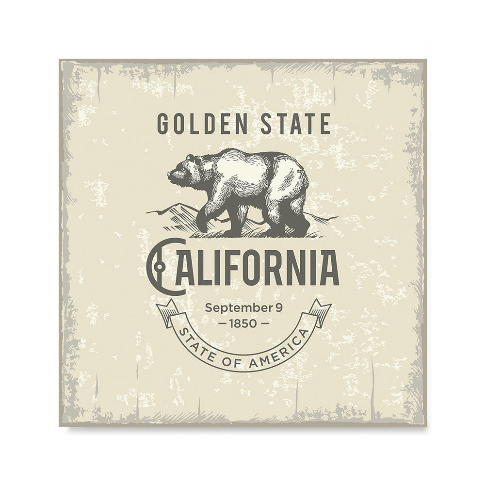Ezposterprints - California (CA) State Icon