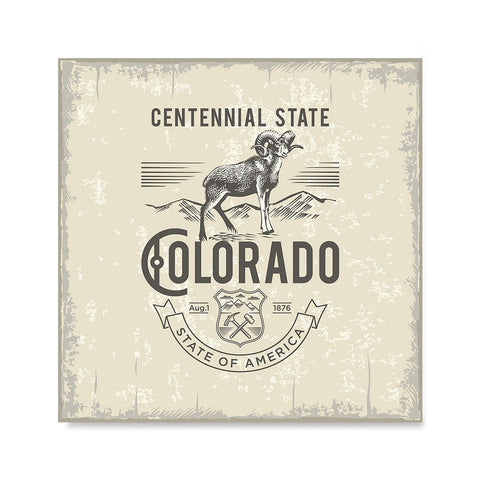 Ezposterprints - Colorado (CO) State Icon