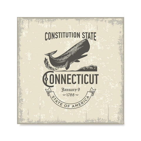 Ezposterprints - Connecticut (CT) State Icon
