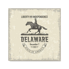 Ezposterprints - Delaware (DE) State Icon