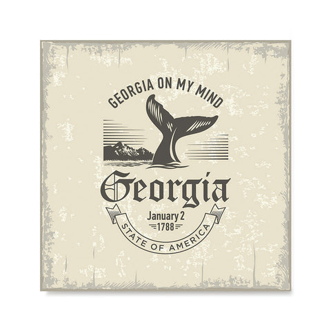 Ezposterprints - Georgia (GA) State Icon