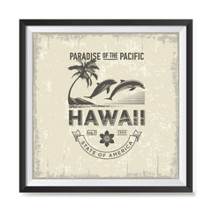Ezposterprints - Hawaii (HI) State Icon general ambiance photo sample