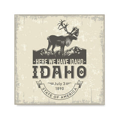 Ezposterprints - Idaho (ID) State Icon