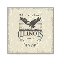 Ezposterprints - Illinois (IL) State Icon