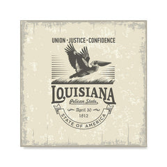 Ezposterprints - Louisiana (LA) State Icon