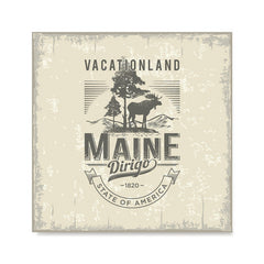Ezposterprints - Maine (ME) State Icon