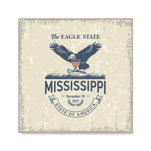 Ezposterprints - Mississippi (MS) State Icon