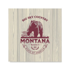 Ezposterprints - Montana (MT) State Icon