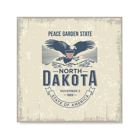 Ezposterprints - North Dakota (ND) State Icon