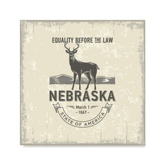 Ezposterprints - Nebraska (NE) State Icon