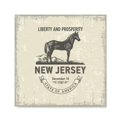 Ezposterprints - New Jersey (NJ) State Icon