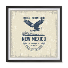 Ezposterprints - New Mexico (NM) State Icon general ambiance photo sample