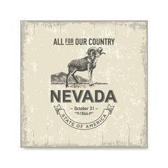 Ezposterprints - Nevada (NV) State Icon