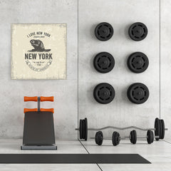 Ezposterprints - New York (NY) State Icon - 32x32 ambiance display photo sample