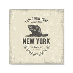 Ezposterprints - New York (NY) State Icon