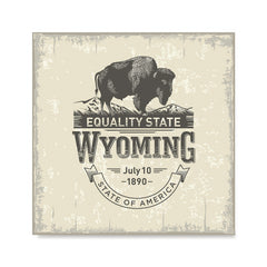 Ezposterprints - Wyoming (WY) State Icon