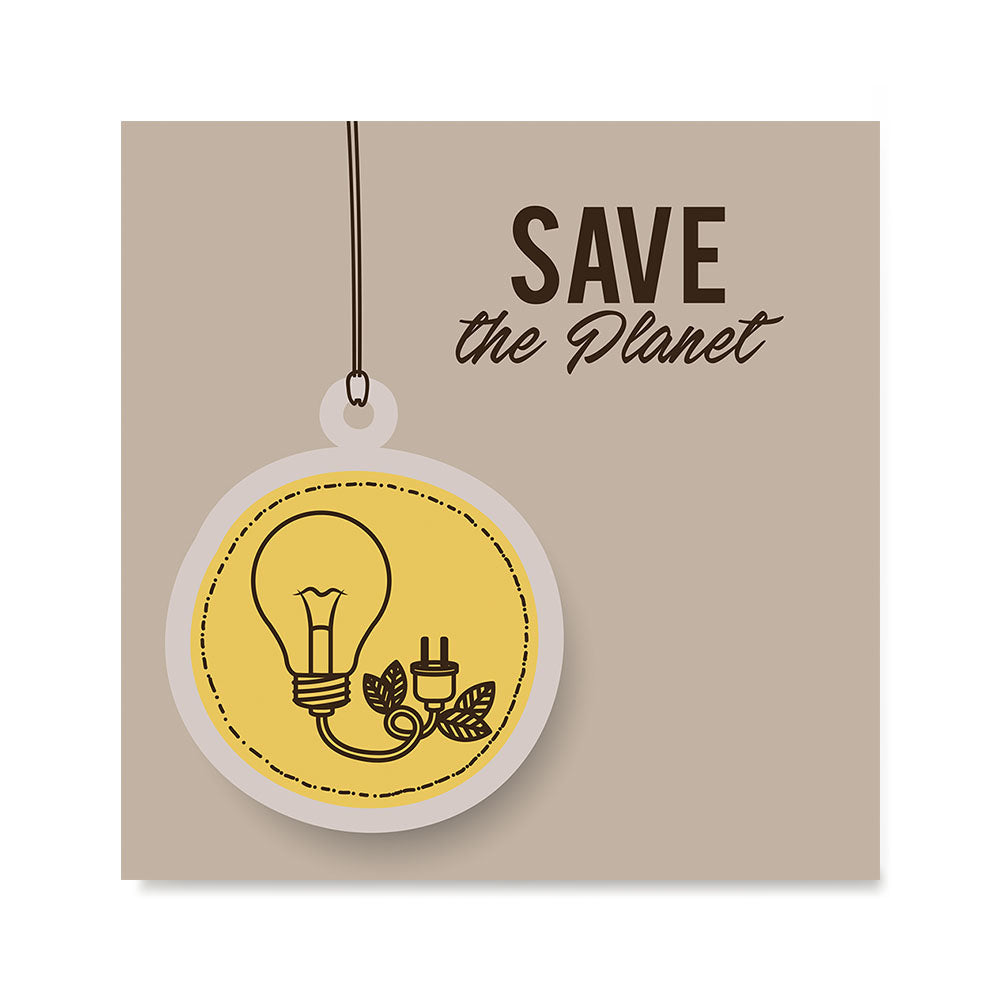 Eco Filament, Save The Planet Conceptual Arts – EzPosterPrints