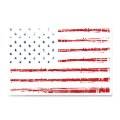 Ezposterprints - Textured Worn Out USA Flag Poster