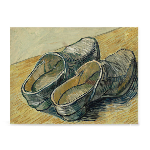 Ezposterprints - A Pair Of Leather Clogs | Van Gogh Art Reproduction