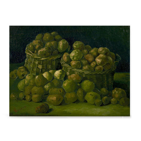 Ezposterprints - Baskets Of Potatoes | Van Gogh Art Reproduction