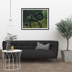 Ezposterprints - Bobbin Winder | Van Gogh Art Reproduction - 32x24 ambiance display photo sample