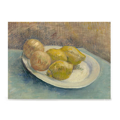 Ezposterprints - Dish With Citrus Fruit | Van Gogh Art Reproduction