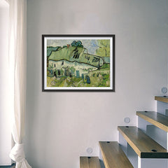 Ezposterprints - Farmhouse | Van Gogh Art Reproduction - 24x18 ambiance display photo sample