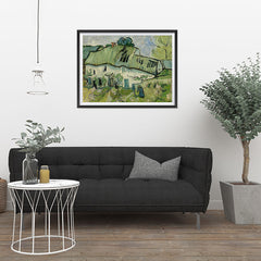 Ezposterprints - Farmhouse | Van Gogh Art Reproduction - 32x24 ambiance display photo sample