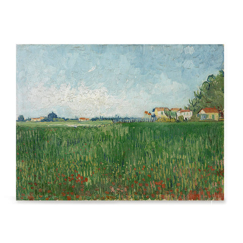 Ezposterprints - Field With Poppies | Van Gogh Art Reproduction